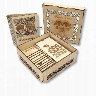 Exkluzívny Svadobný Box – Ideálny Darčekový Set na Svadbu